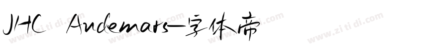 JHC Audemars字体转换